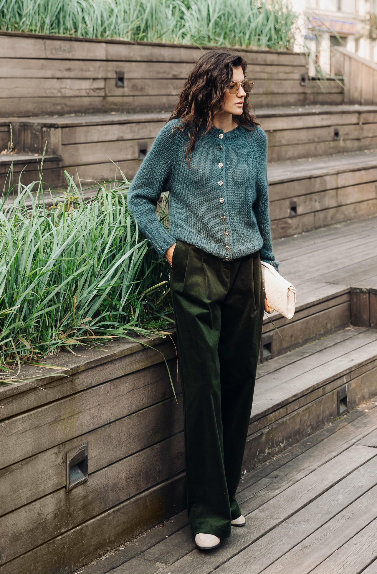 Брюки "Денди" из микровельвета